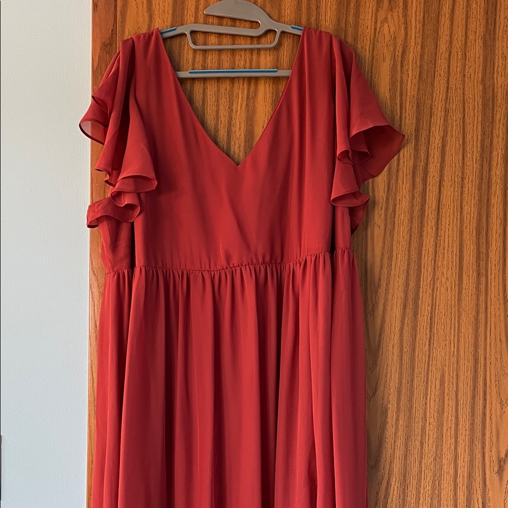 Birds Grey Hannah dress 3x